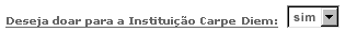 Como doar a sua opini�o